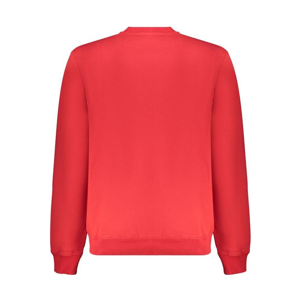 Napapijri Red Cotton Sweater Napapijri