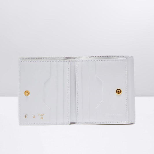 Off-White White Leather Wallet Off-White