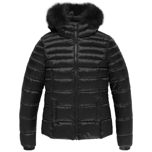 Refrigiwear Black Nylon Jackets & Coat Refrigiwear