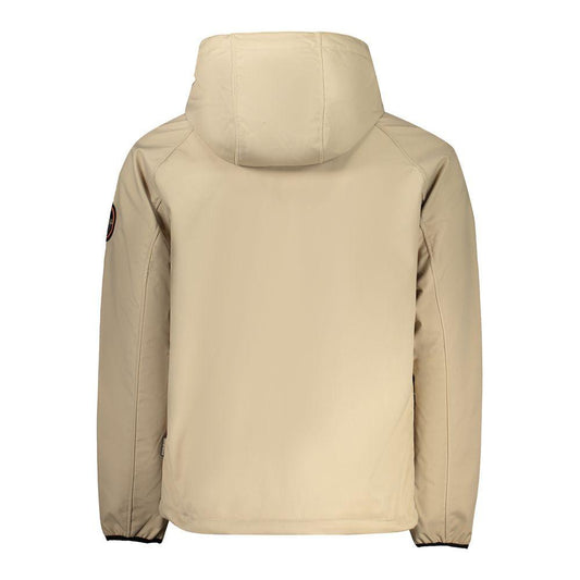 Napapijri Beige Polyester Jacket Napapijri