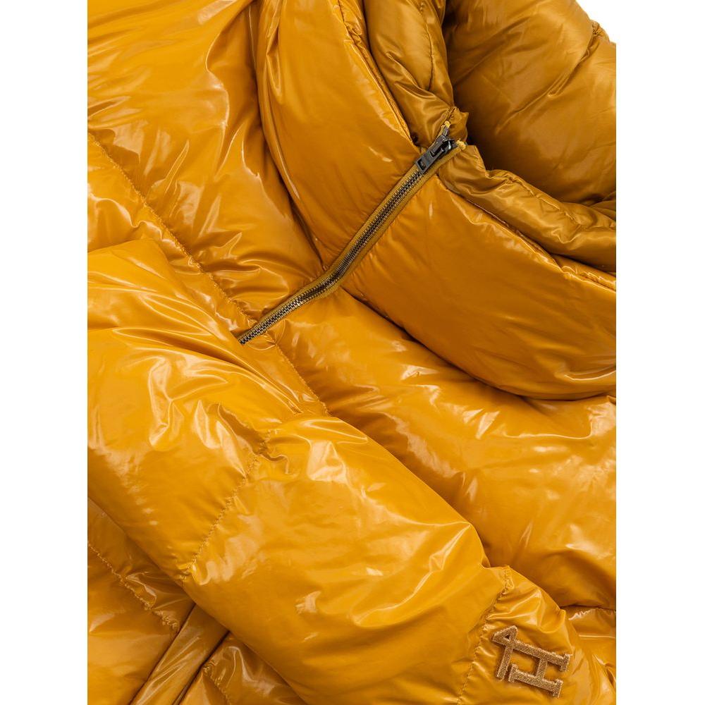 Herno Yellow Polyamide Jackets & Coat Herno