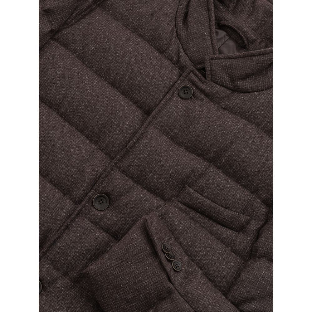 Herno Brown Wool Jacket Herno