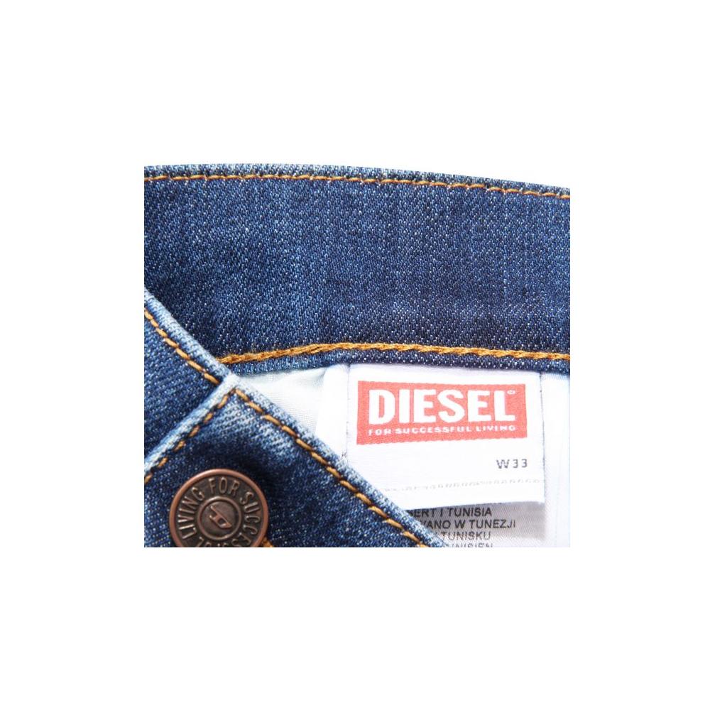 Diesel Blue Cotton Jeans & Pant Diesel