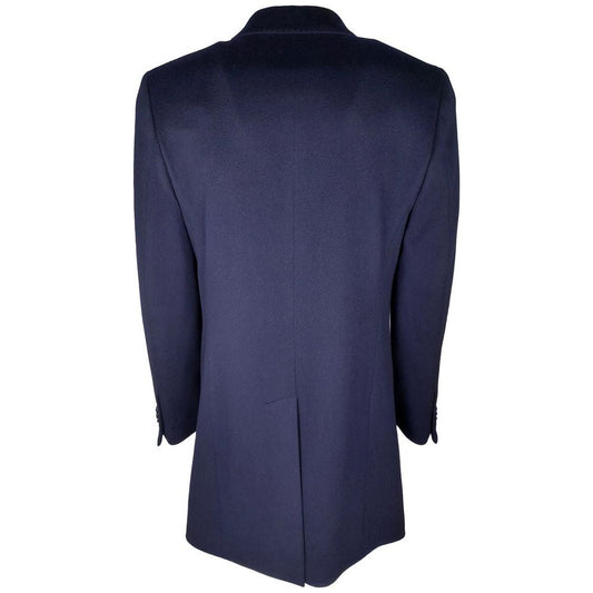 Made in Italy Blue Cashmere Jacket