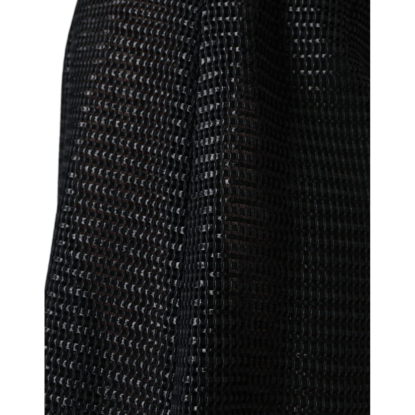 Dolce & Gabbana Black Viscose High Waist Pencil Cut Skirt Dolce & Gabbana