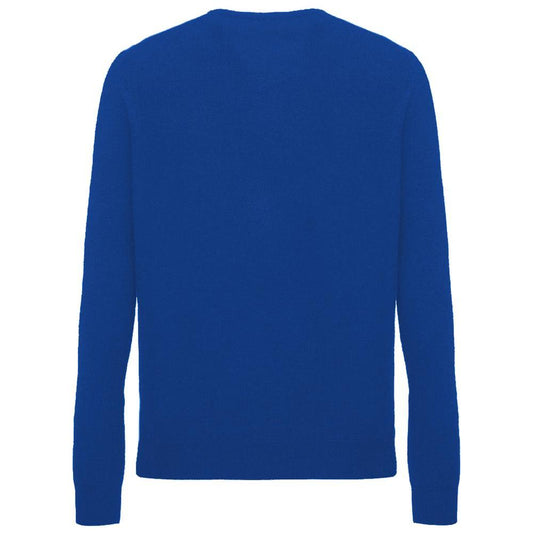 Malo Blue Cashmere Sweater Malo