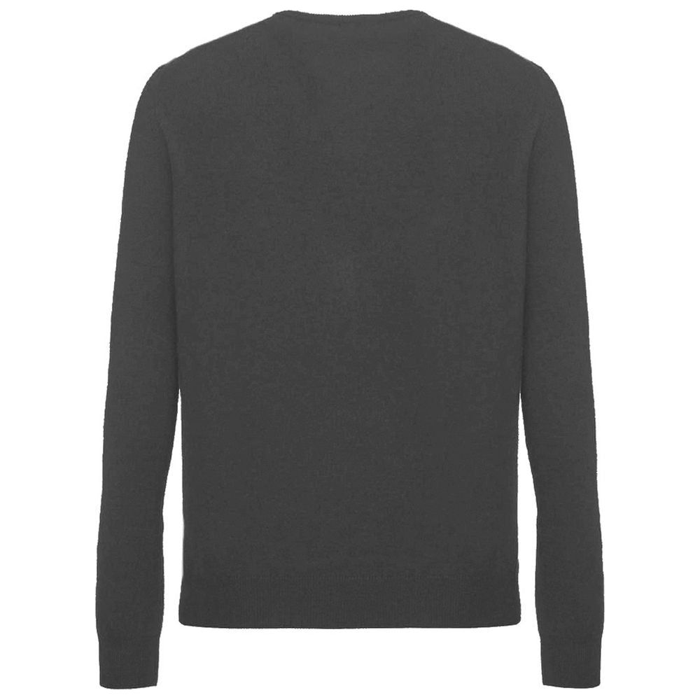 Malo Gray Cashmere Sweater Malo