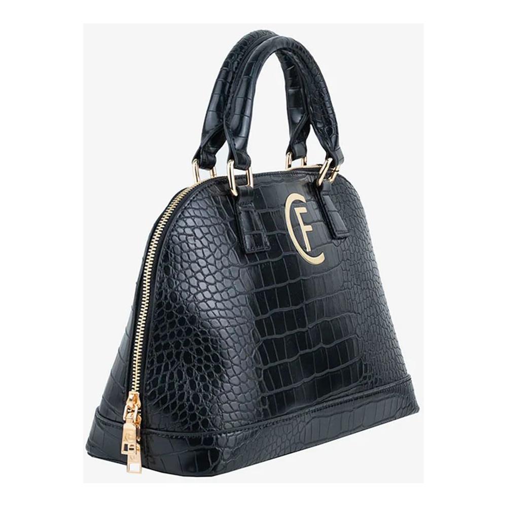 CRISTINAEFFE Black Artificial Leather Handbag CRISTINAEFFE