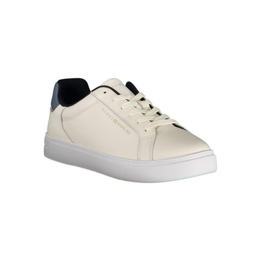 Tommy Hilfiger Beige Polyester Sneaker Tommy Hilfiger