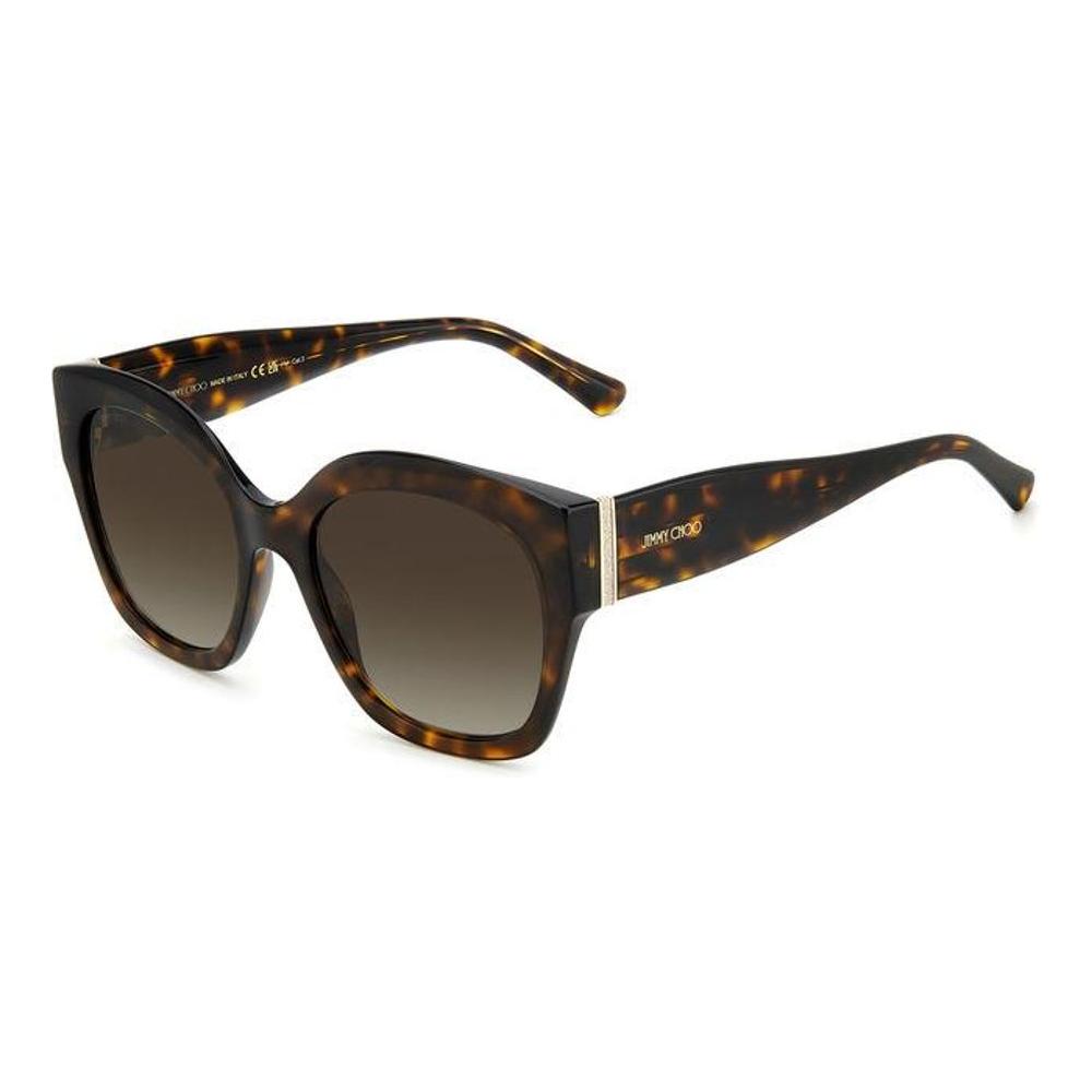 Jimmy Choo Brown Acetate Sunglasses Jimmy Choo