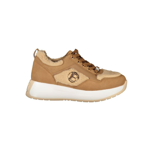 Laura Biagiotti Brown Polyethylene Sneaker Laura Biagiotti