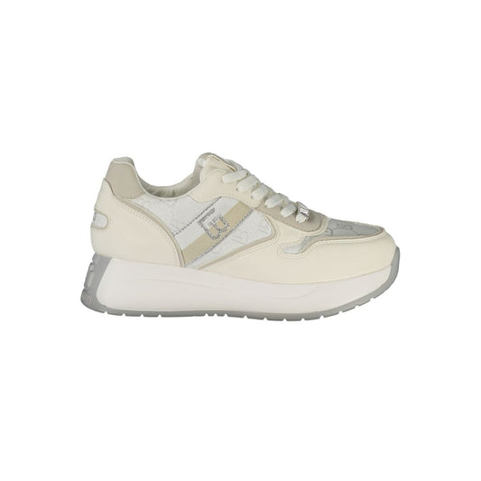 Laura Biagiotti White Polyester Sneaker Laura Biagiotti