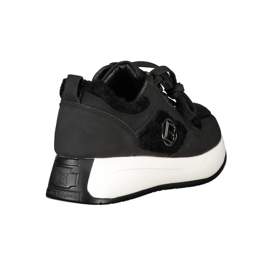 Laura Biagiotti Black Polyethylene Sneaker Laura Biagiotti