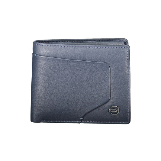 Piquadro Blue Leather Wallet Piquadro