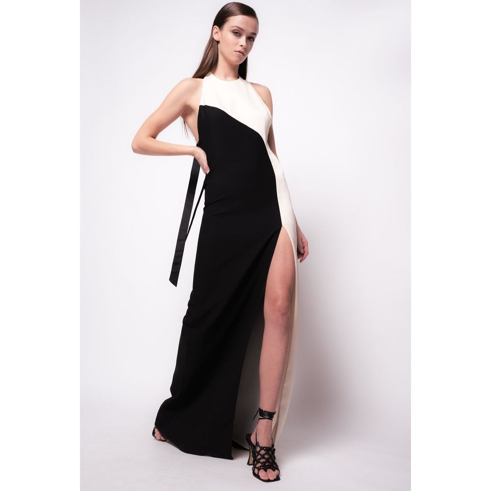 PINKO Black Viscose Dress PINKO