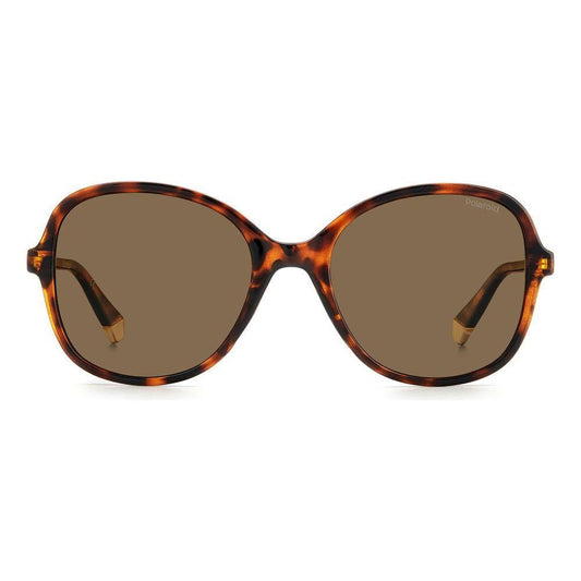 Polaroid Brown Resin Sunglasses Polaroid