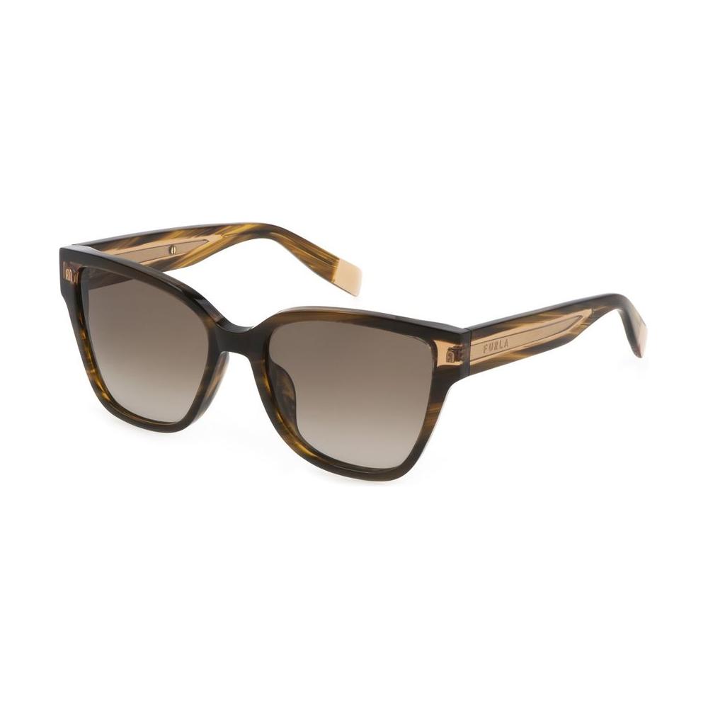 Furla Brown Acetate Sunglasses Furla