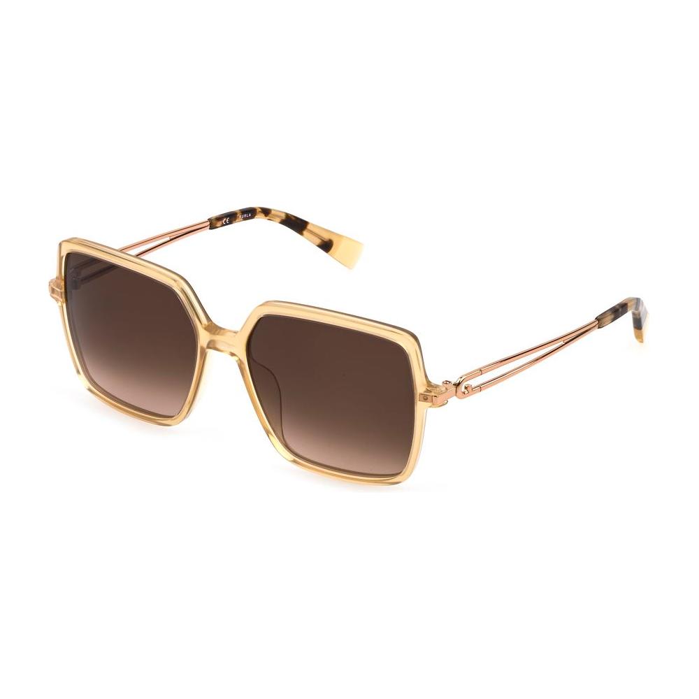 Furla Brown Acetate Sunglasses Furla