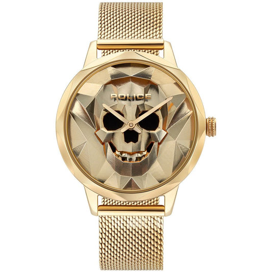 Police Gold Stainless Steel Watch Police