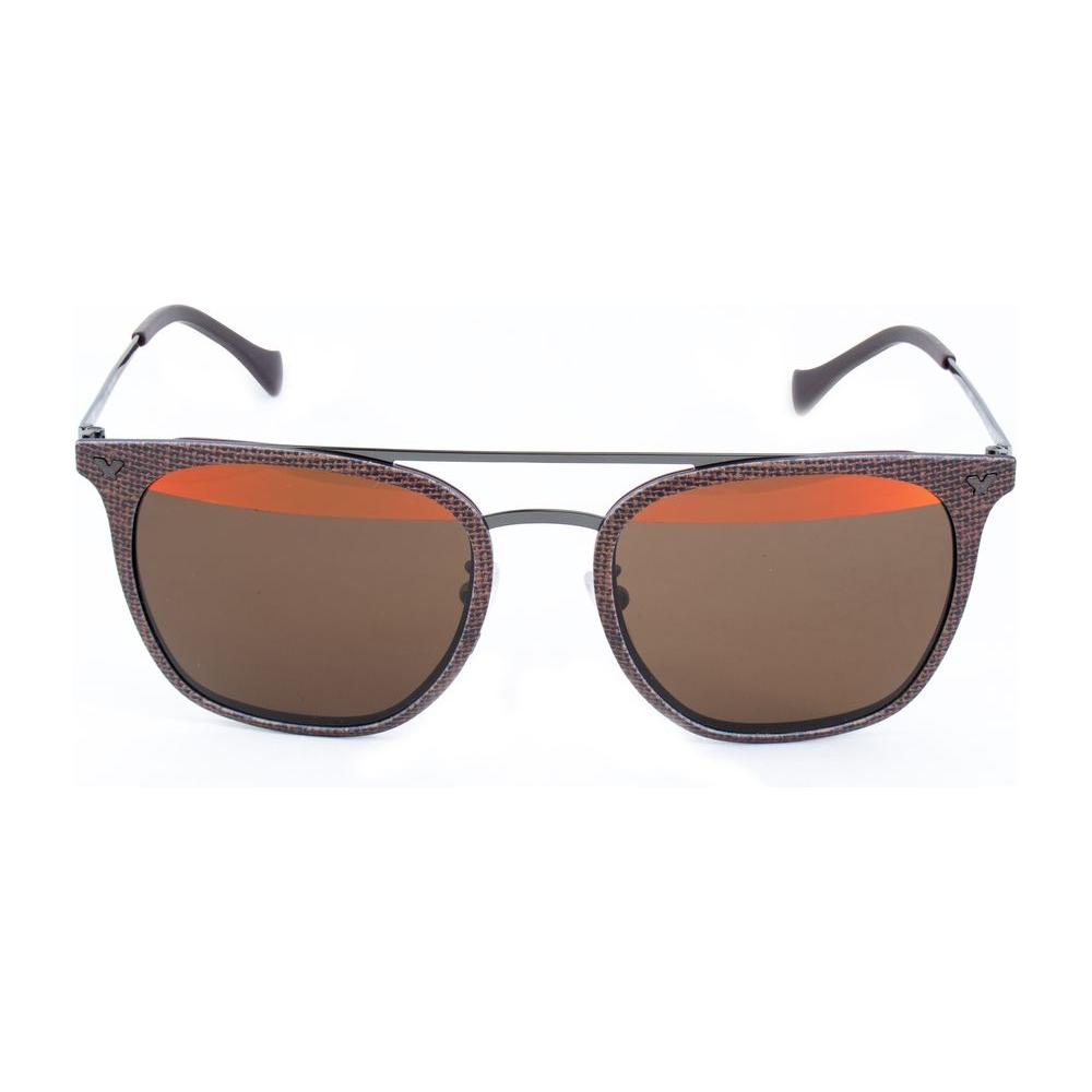 Police Brown Metal Sunglasses Police