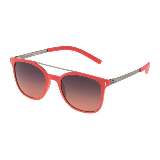 Police Red Injected Sunglasses Police