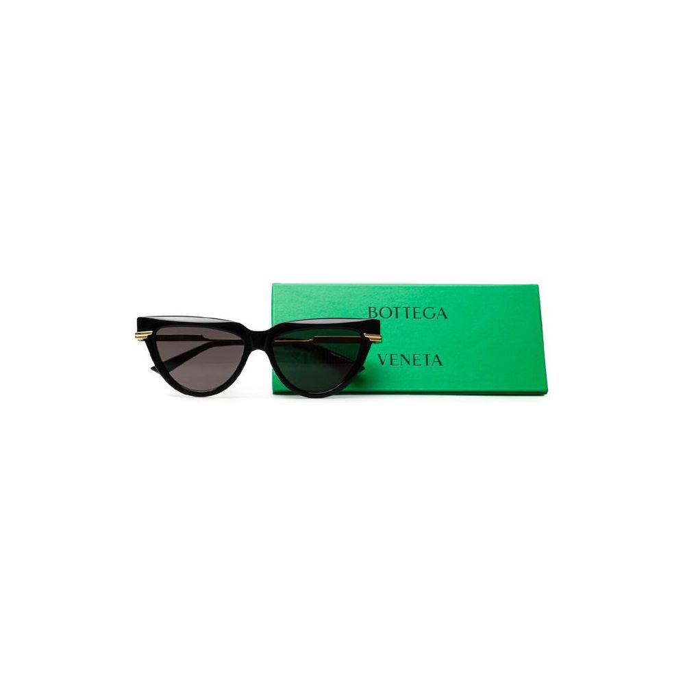 Bottega Veneta Black Acetate Sunglasses Bottega Veneta