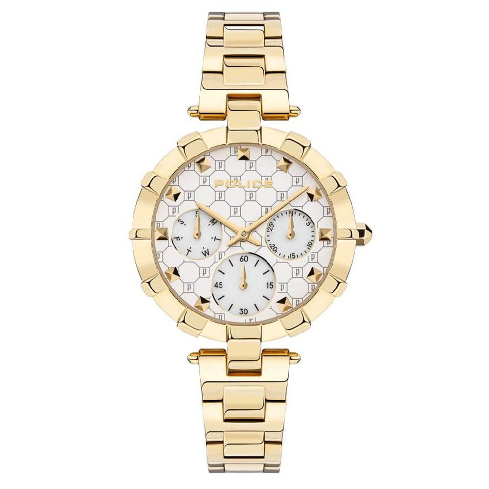 Police Gold Stainless Steel Watch Police