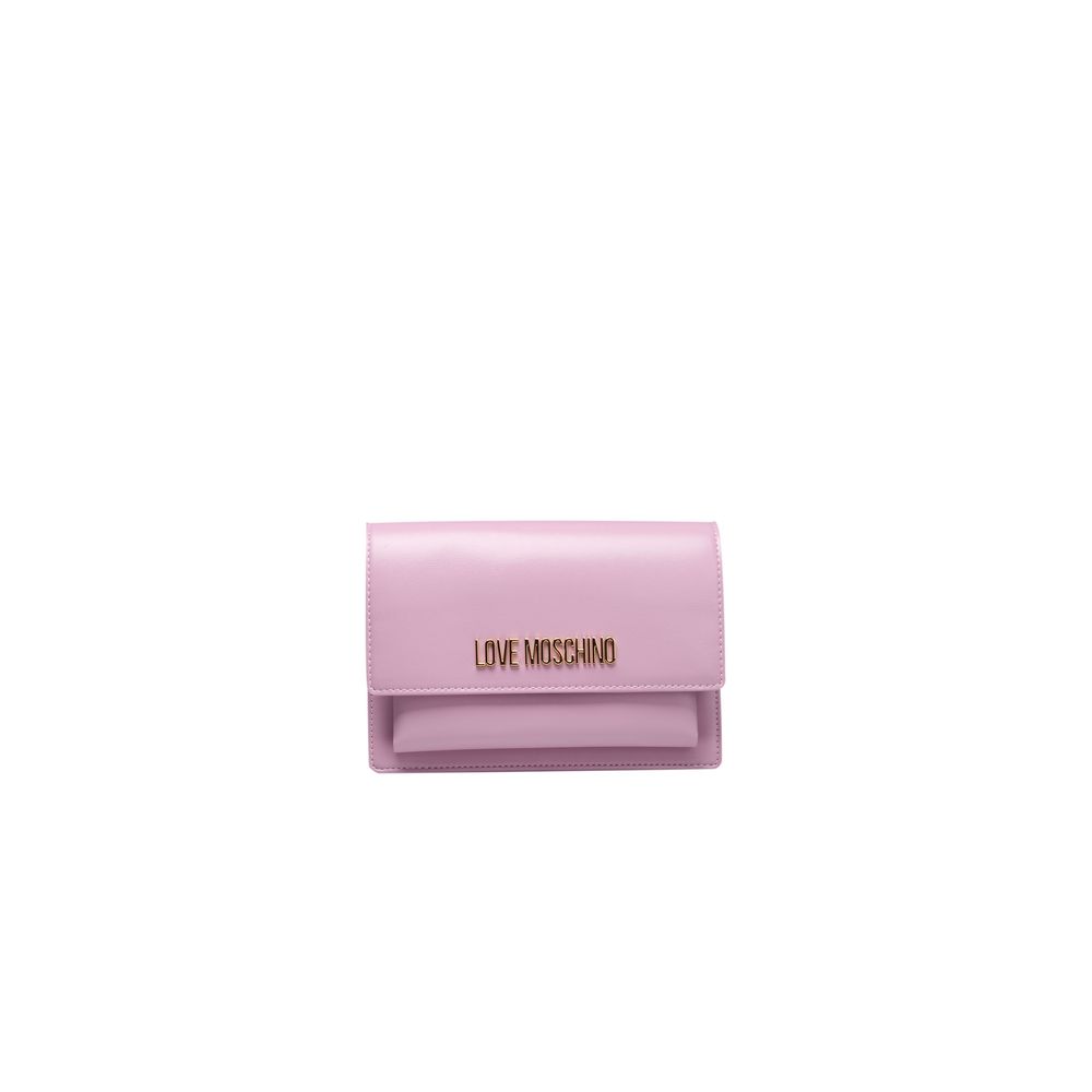 Love Moschino Purple Polyethylene Crossbody Bag Love Moschino