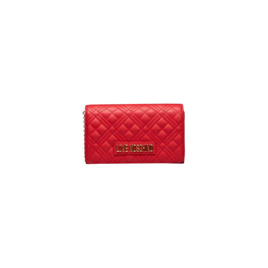 Love Moschino Red Polyethylene Crossbody Bag Love Moschino