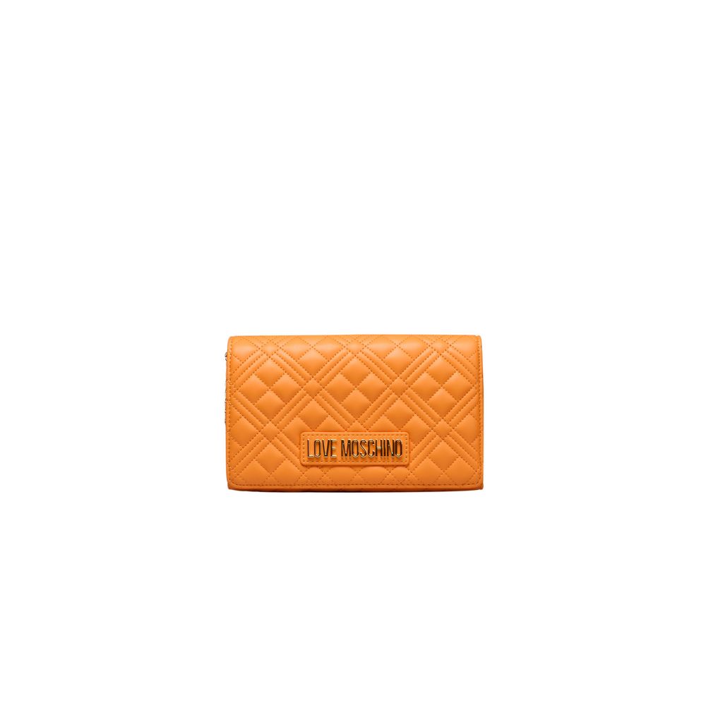 Love Moschino Orange Polyethylene Crossbody Bag Love Moschino