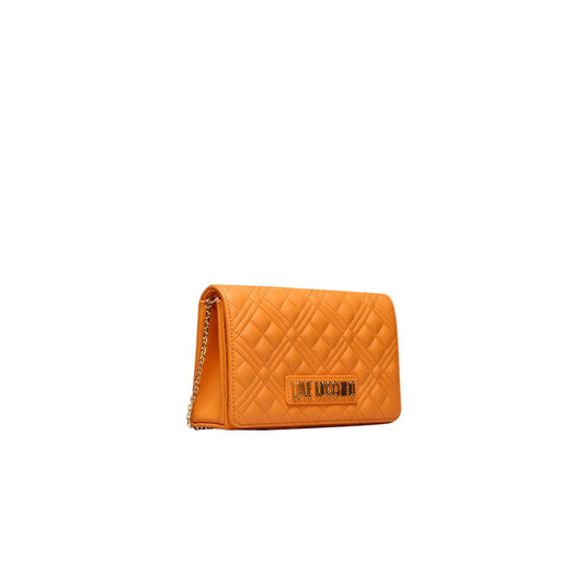 Love Moschino Orange Polyethylene Crossbody Bag Love Moschino