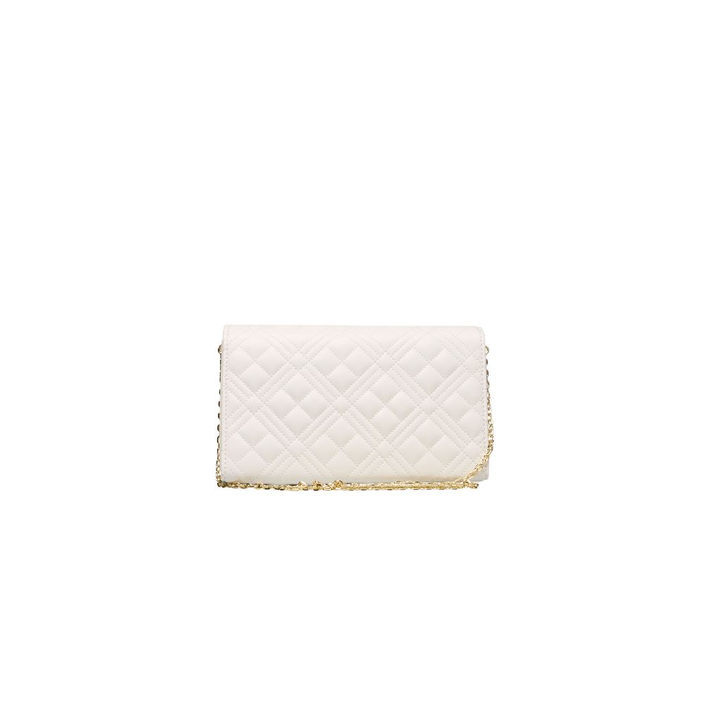 Love Moschino White Polyethylene Crossbody Bag Love Moschino