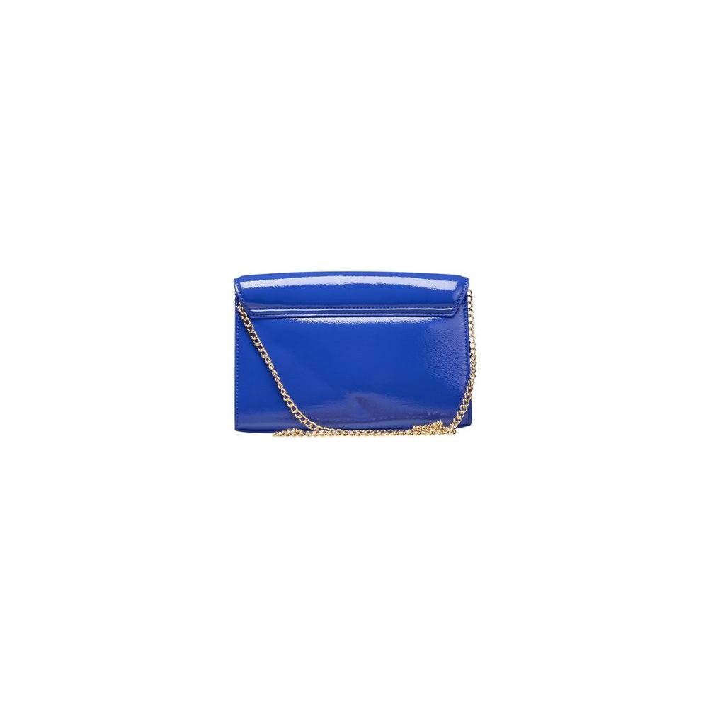 Love Moschino Blue Polyethylene Crossbody Bag