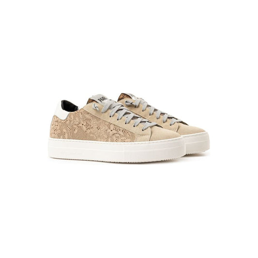 P448 Beige Leather Sneaker P448