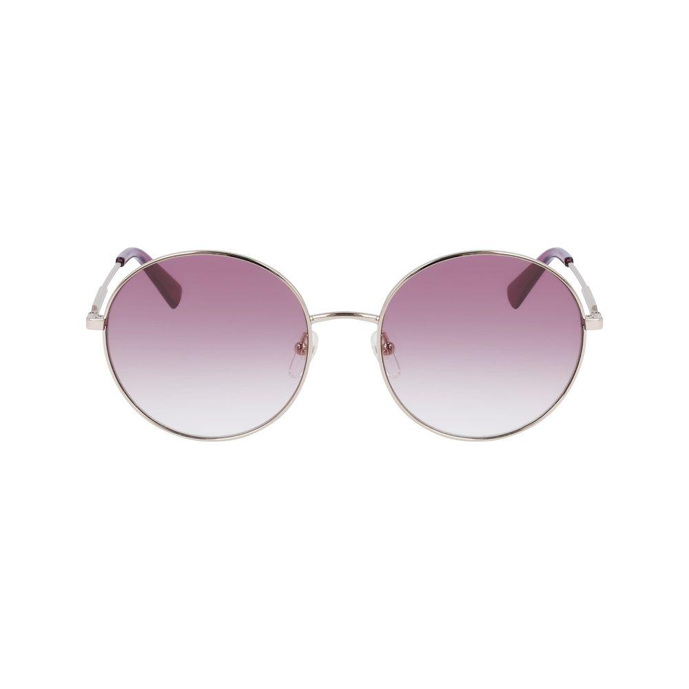 Longchamp Gold Metal Sunglasses Longchamp