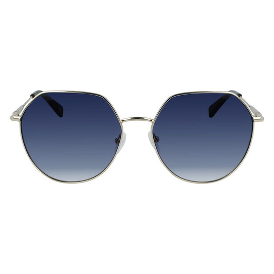 Longchamp Bicolor Metal Sunglasses Longchamp