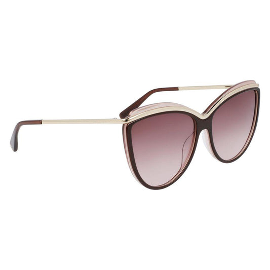 Longchamp Brown Acetate Sunglasses Longchamp