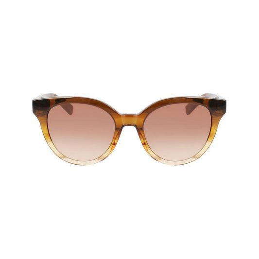 Longchamp Brown Acetate Sunglasses Longchamp