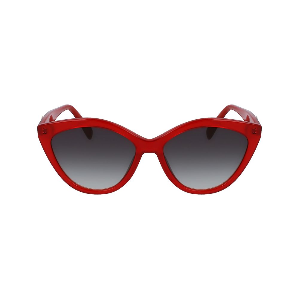 Longchamp Red Acetate Sunglasses Longchamp