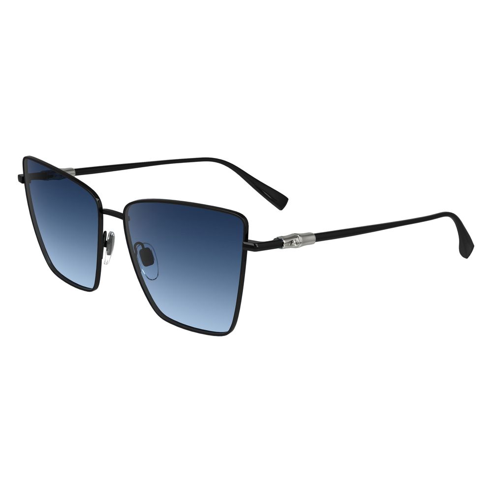 Longchamp Black Metal Sunglasses Longchamp