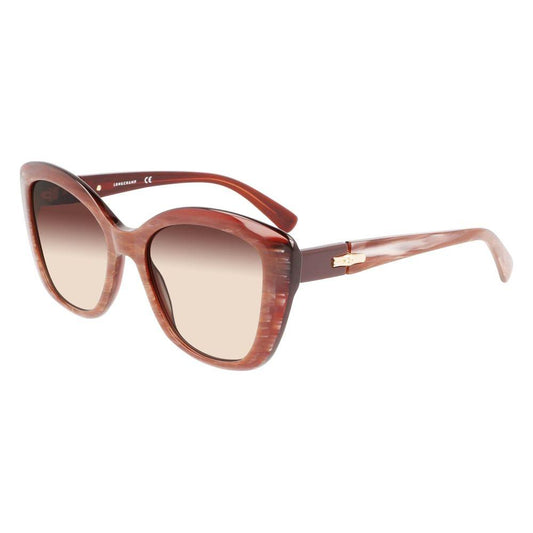 Longchamp Red Acetate Sunglasses Longchamp