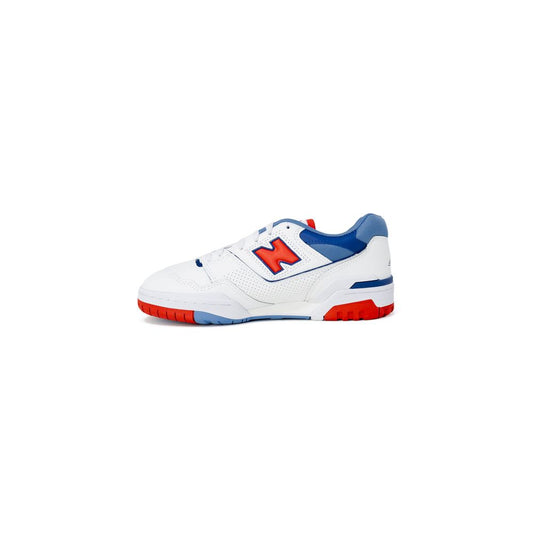 New Balance Blue Synthetic Leather Sneaker New Balance