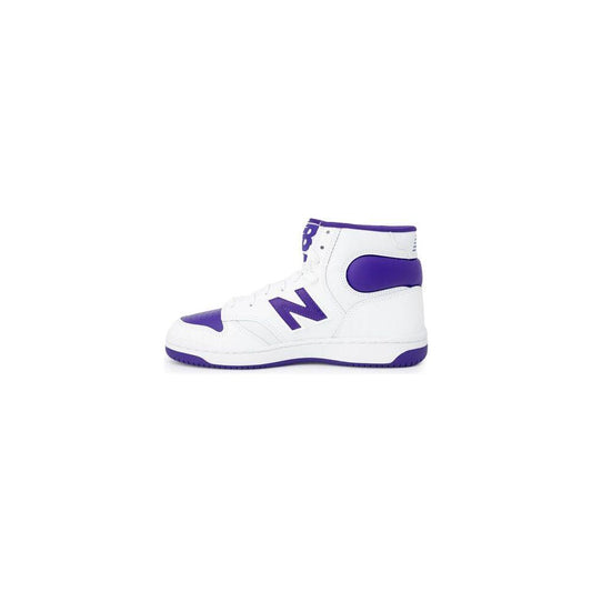 New Balance Purple Leather Sneaker New Balance