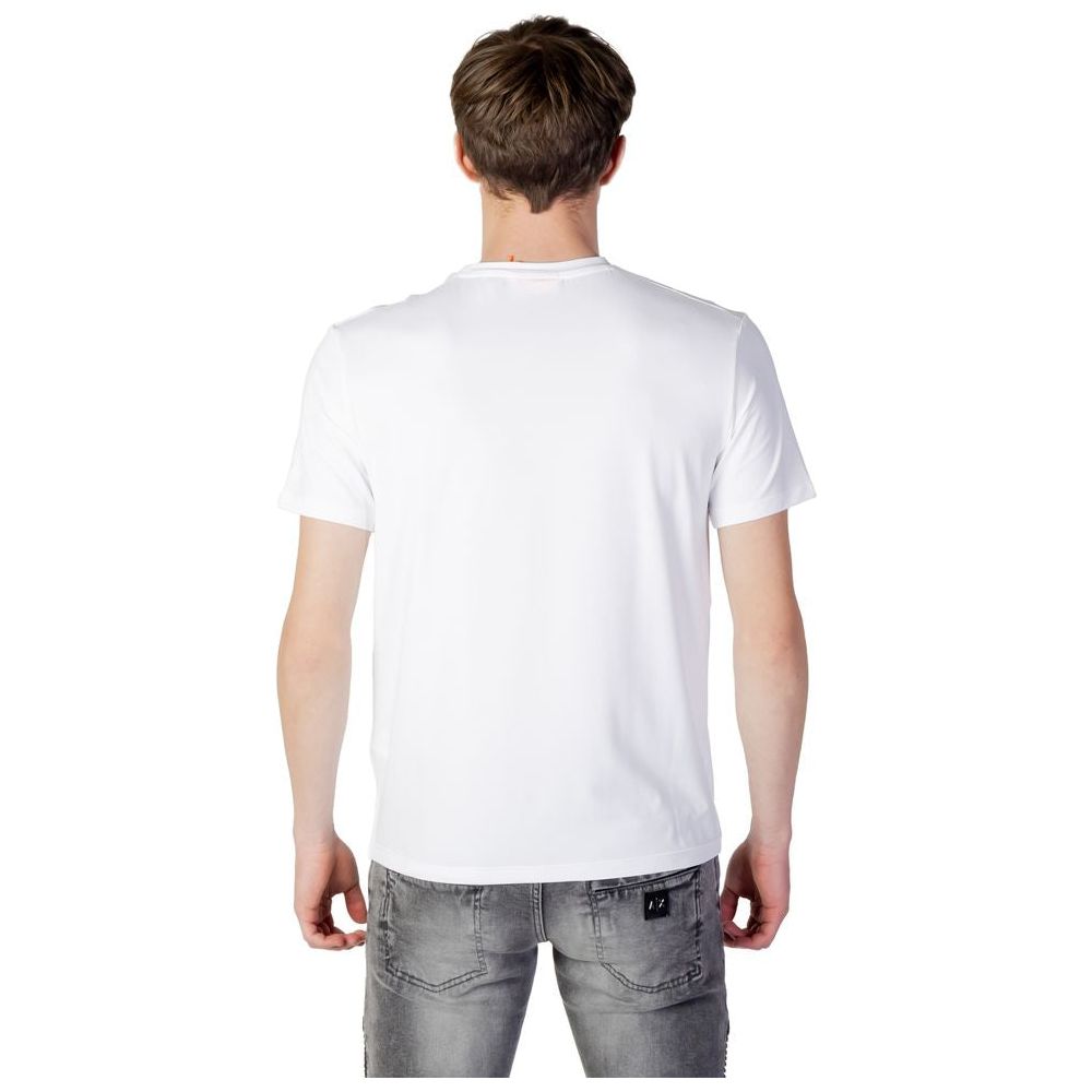 Suns White Polyester T-Shirt