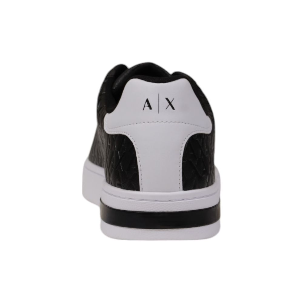 Armani Exchange Black Polyester Sneaker Armani Exchange