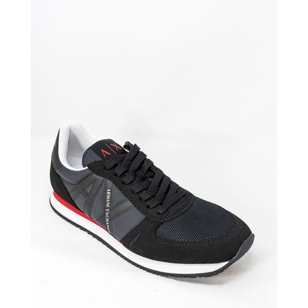 Armani Exchange Black Polyester Sneaker Armani Exchange