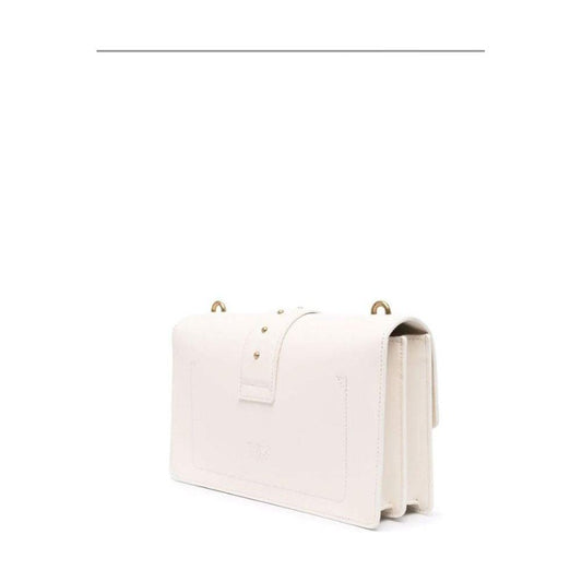 PINKO White Leather Handbag PINKO