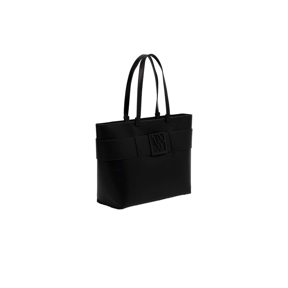 Armani Exchange Black Polyethylene Handbag