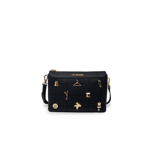 Love Moschino Black Polyethylene Handbag