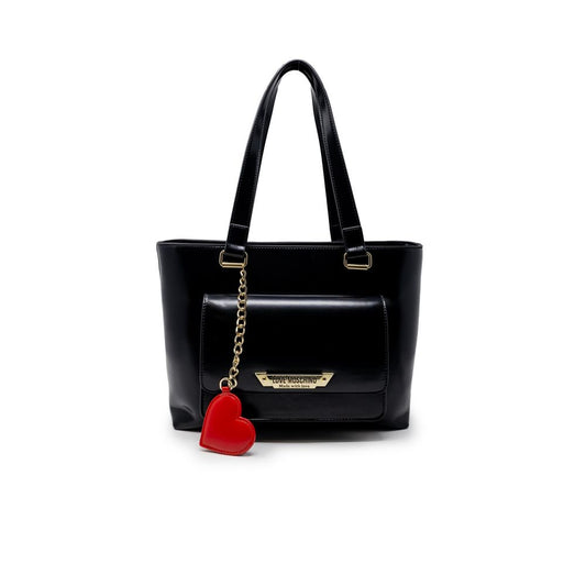 Love Moschino Black Polyethylene Handbag